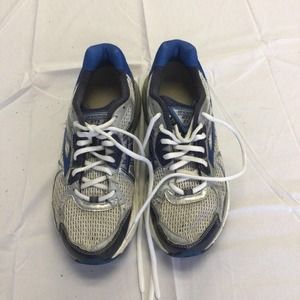 Brooks Mens Adrenaline GTS 13 Running Shoes Gray 1101291D420 Low Top Lace Up 8D